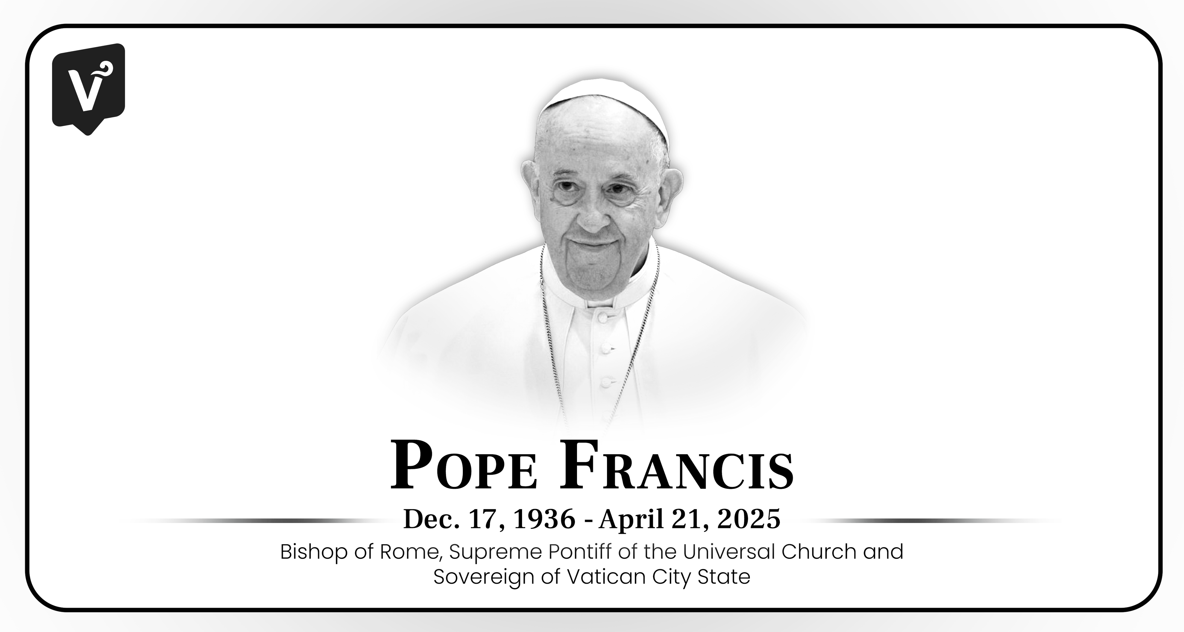 Latin American Pontiff Was 88