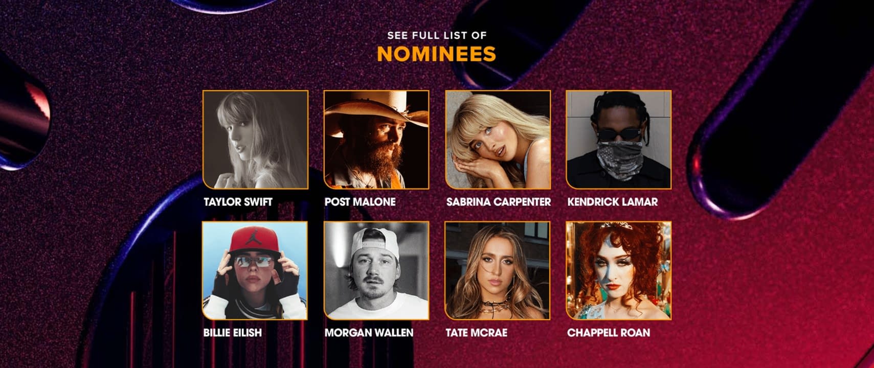 American Music Awards Nominations 2025: Full List