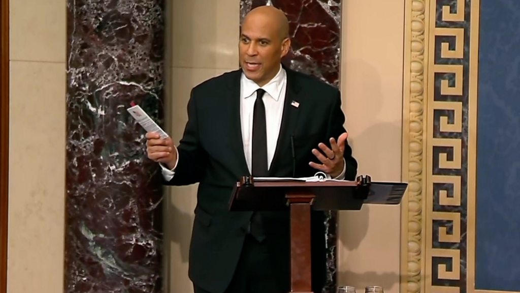 Cory Booker's Record-Setting Senate Speech Had Many Hollywood Elements
