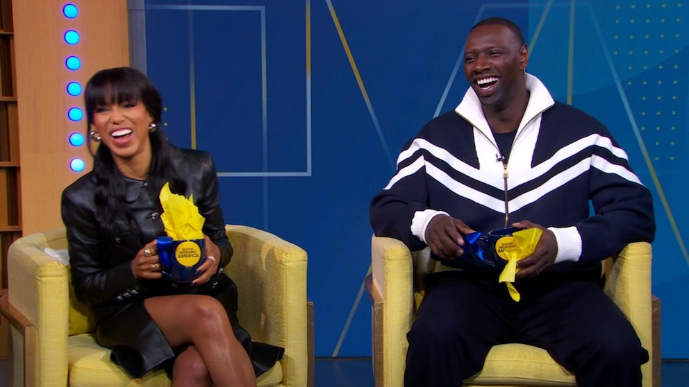 Kerry Washington & Omar Sy in Action Misfire
