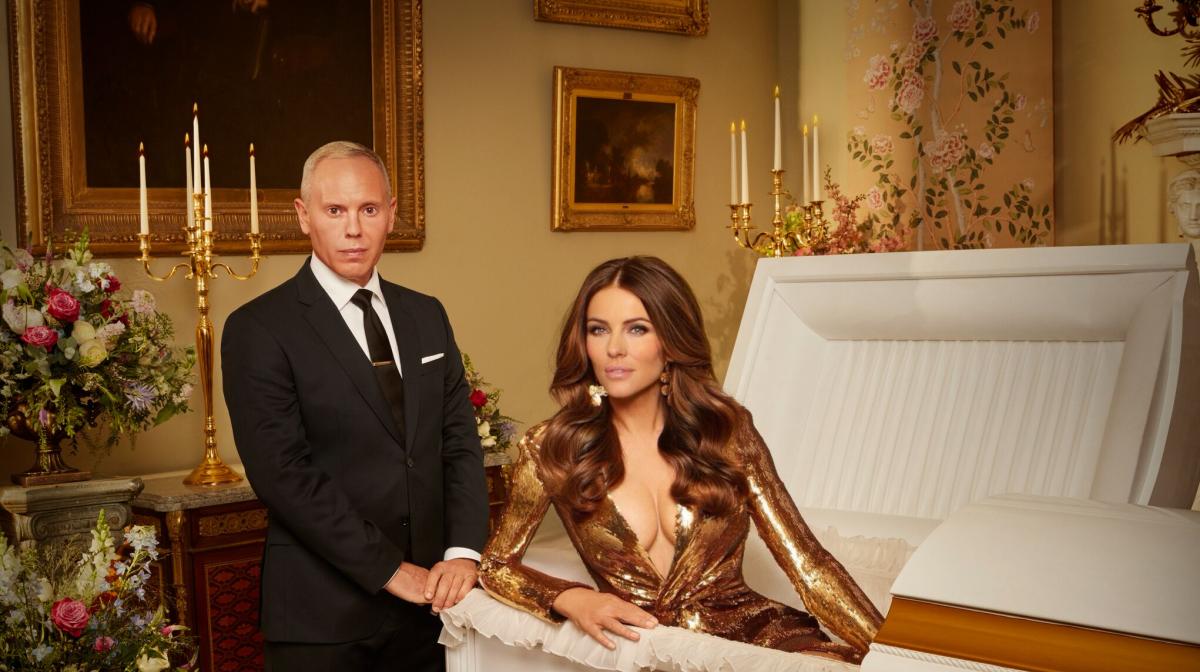 Elizabeth Hurley Plays Benefactor in Channel 4 Show 'The Deceased'