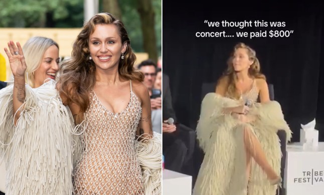 Miley Cyrus Heckled by Angered Fans at Tribeca Premiere