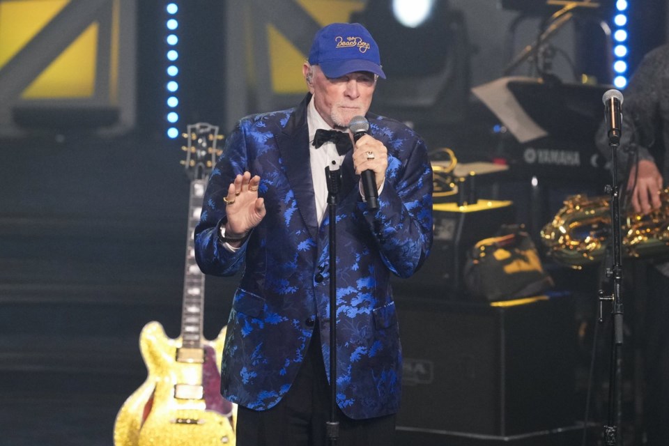 Mike Love Pays Tribute to Brian Wilson At Songwriters Hall of Fame Event