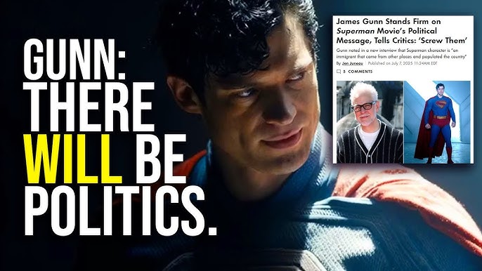 James Gunn Didn't Politicize Superman. He's Always Been Political