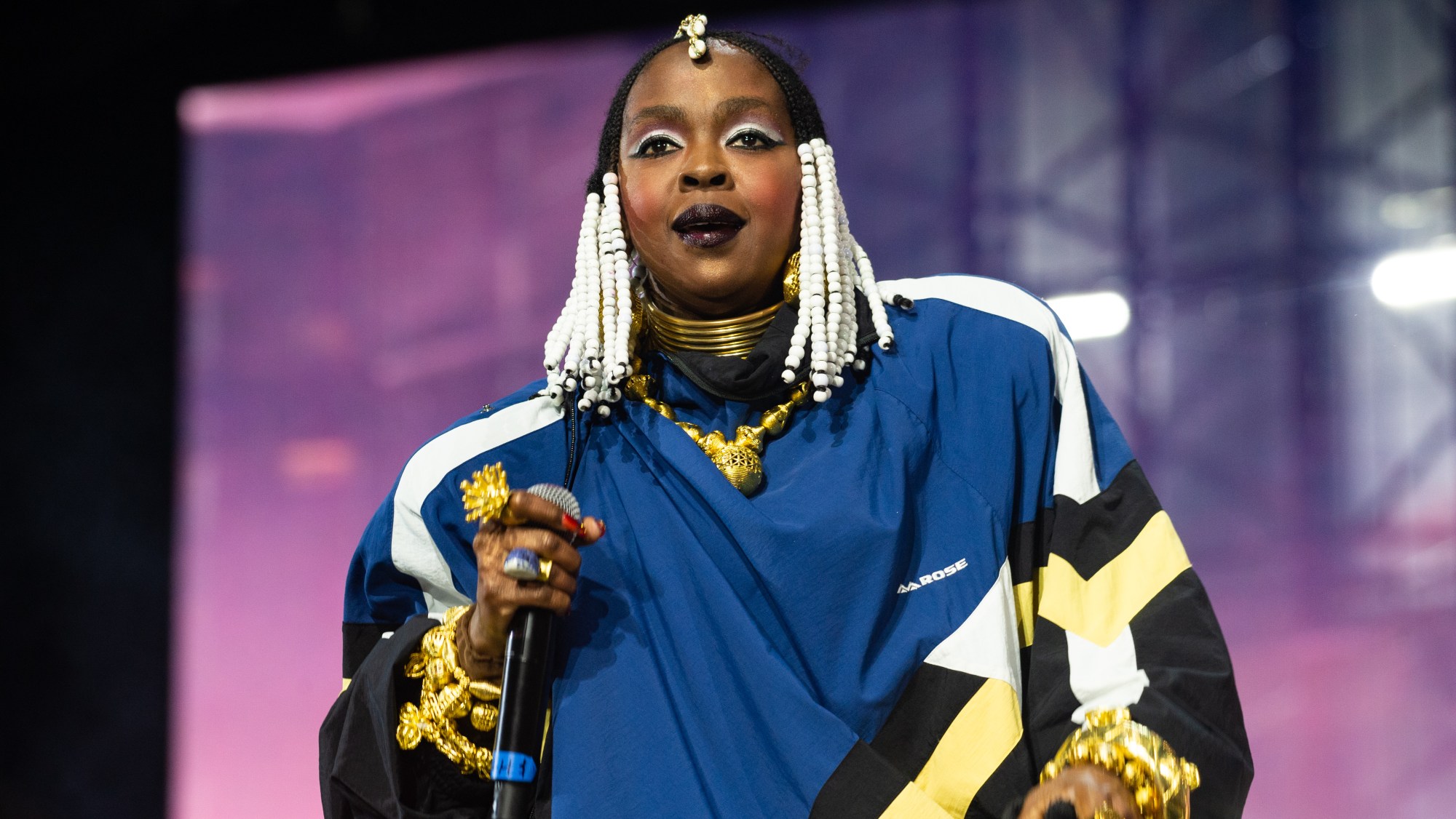 Drake Brings Lauryn Hill Out at Wireless Festival