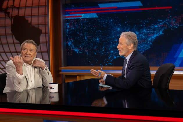 Jon Stewart Questions Reason for Paramount's Settlement With Trump