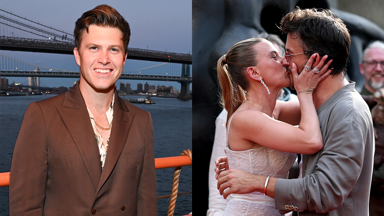Colin-Jost-Scarlett-Johansson-and-Jonathan-Bailey-Split-Getty-H-2025.jpg