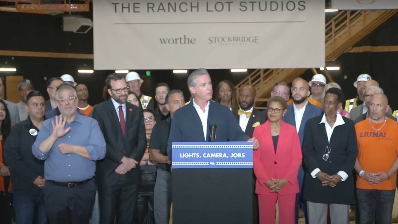 Gavin Newsom Signs Boost to Hollywood As California Tries to Save Jobs
