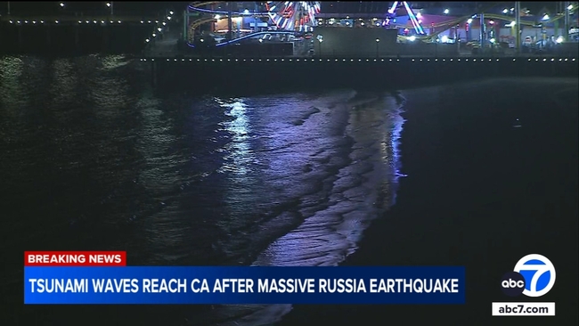 8.8 Earthquake Strikes off Russia; Tsunami Waves Reach California