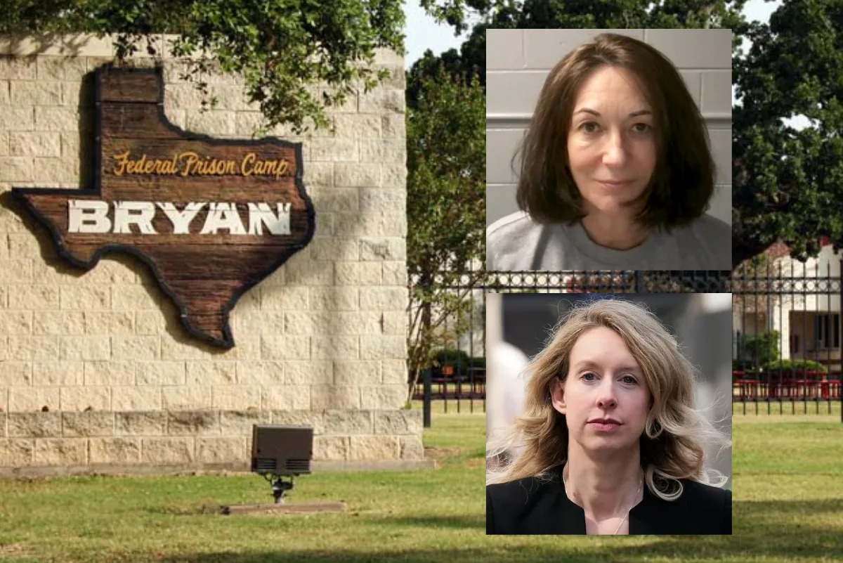Ghislaine Maxwell Moved Texas Prison With Elizabeth Holmes, Jen Shah