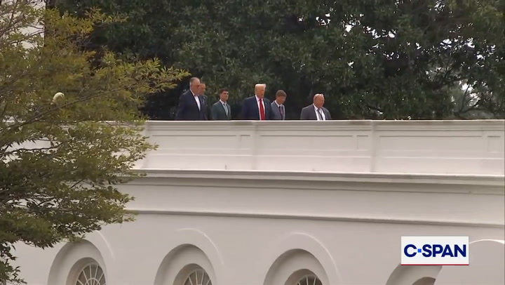John Oliver Mocks Trump White House Roof Walk
