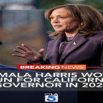 Kamala Harris on Why She’s Not Running for California Governor