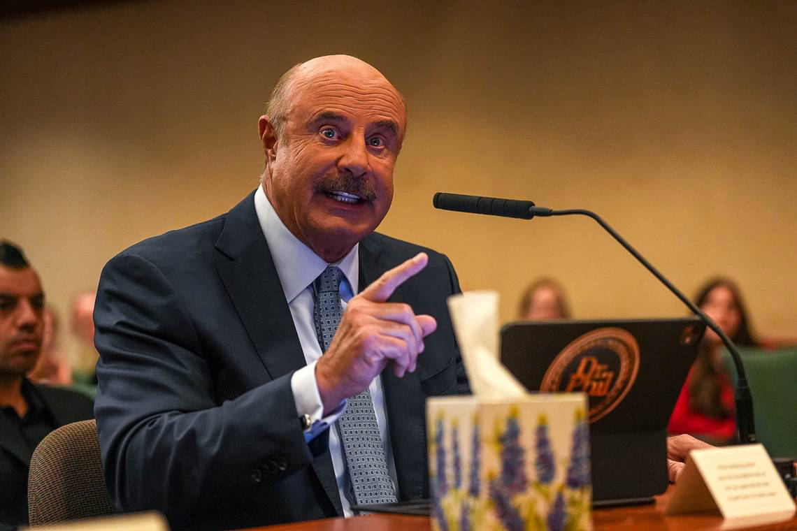 A Defiant Dr. Phil Takes the Stand in His Media Startup's Bankruptcy