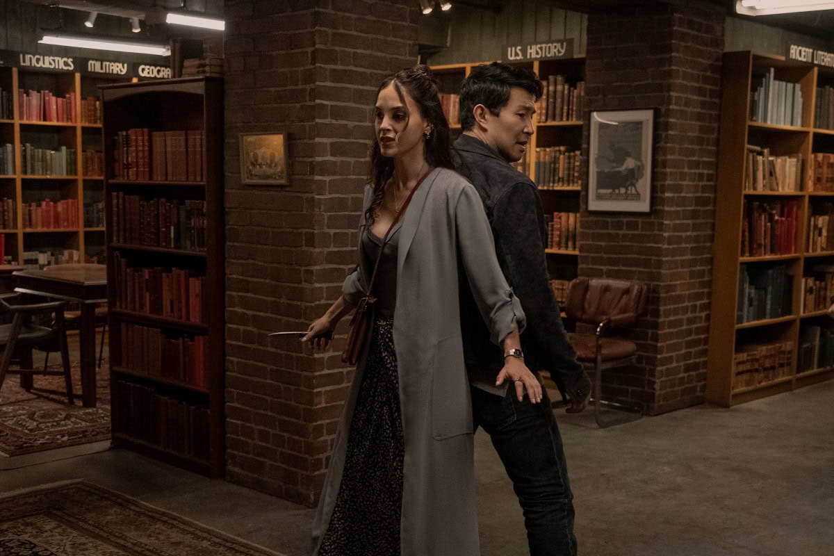 Simu Liu, Melissa Barrera Play Spy Games