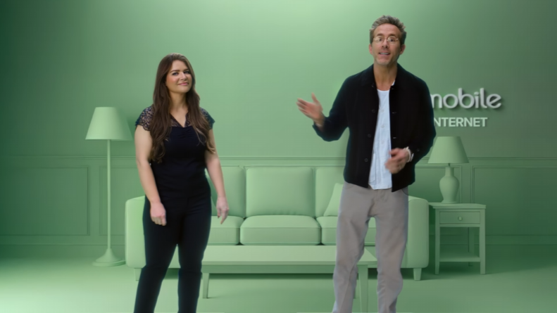 Ryan Reynolds Stars with Tilly Norwood in Mint Mobile Ad